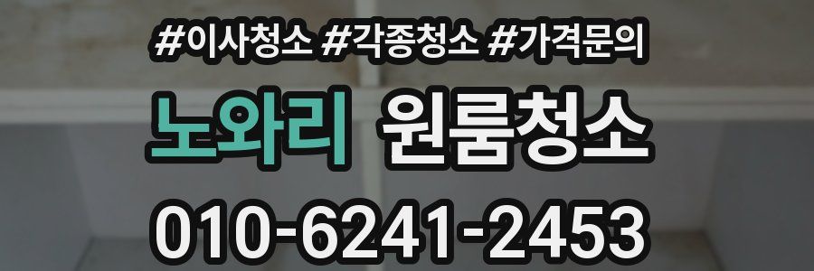 노와리 이사청소