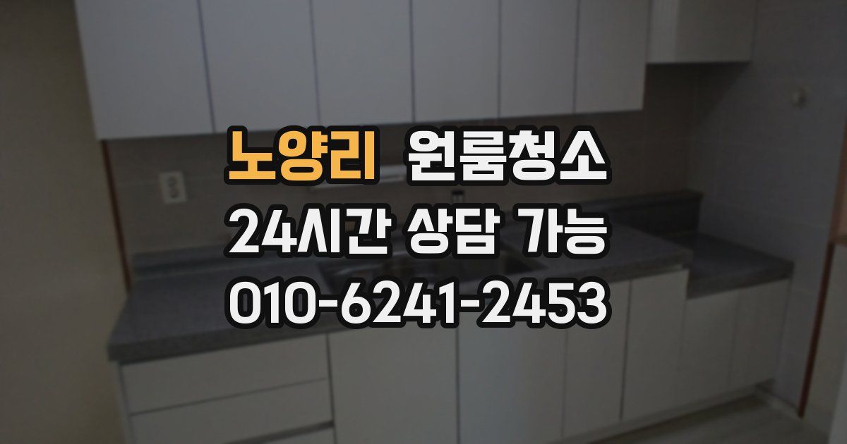 노양리 입주청소