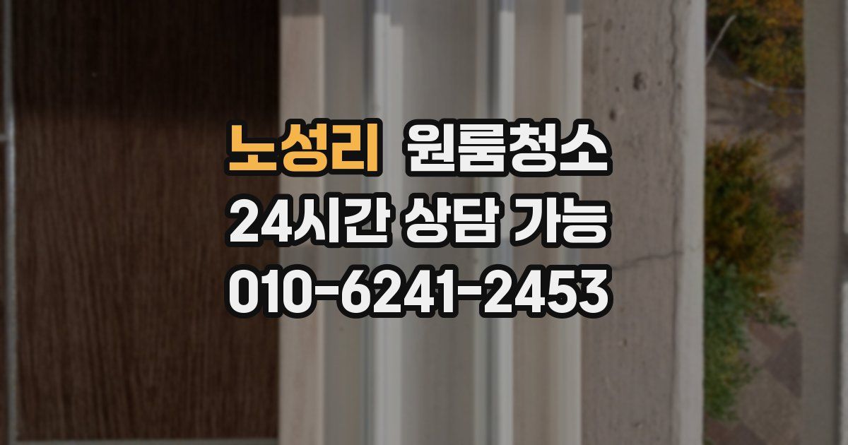 노성리 입주청소