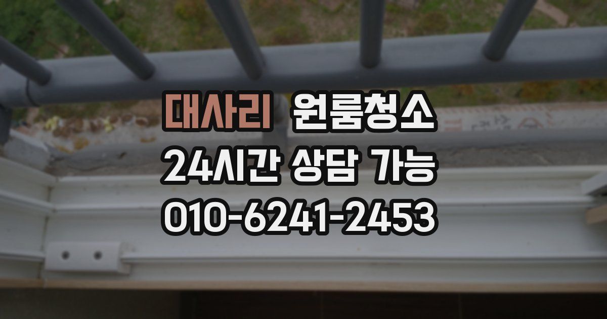 대사리 입주청소