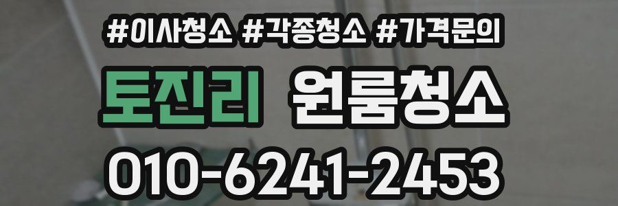 토진리 이사청소