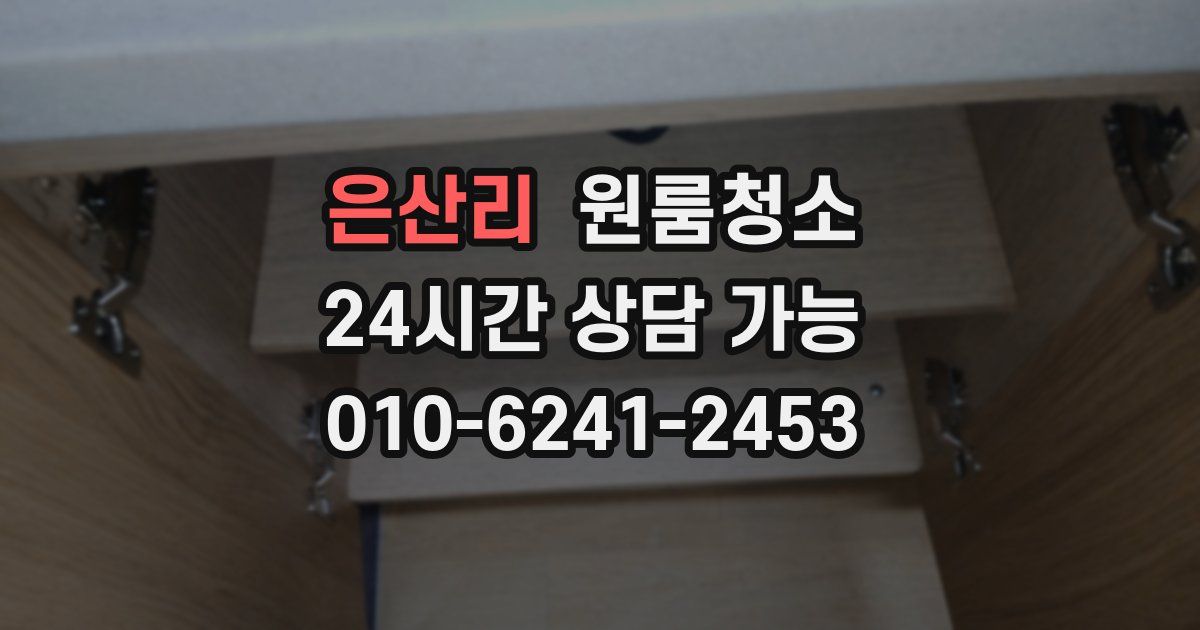 은산리 입주청소