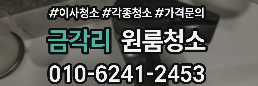 금각리 이사청소