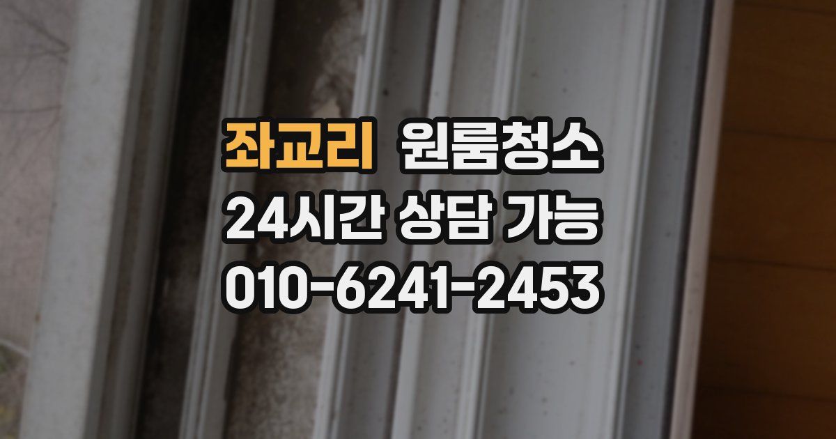 좌교리 입주청소