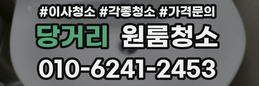 당거리 이사청소