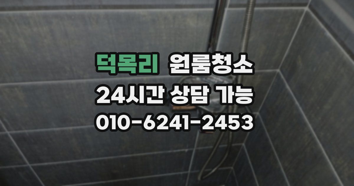 덕목리 입주청소