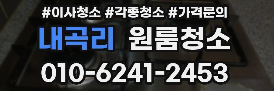 내곡리 이사청소