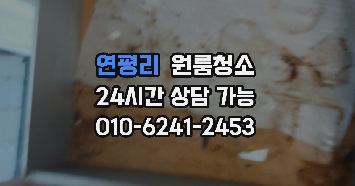 연평리 입주청소