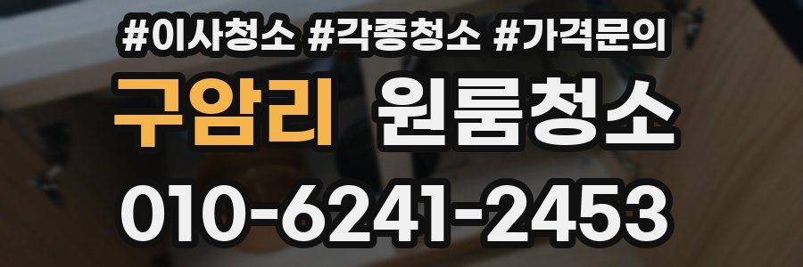 구암리 이사청소