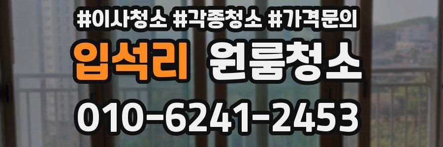 입석리 이사청소