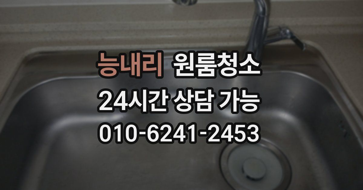 능내리 입주청소