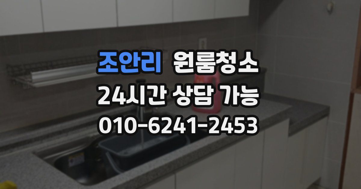 조안리 입주청소