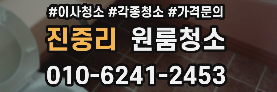 진중리 이사청소