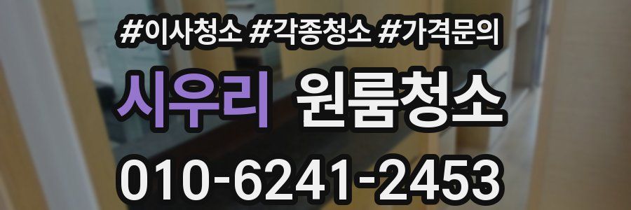 시우리 이사청소