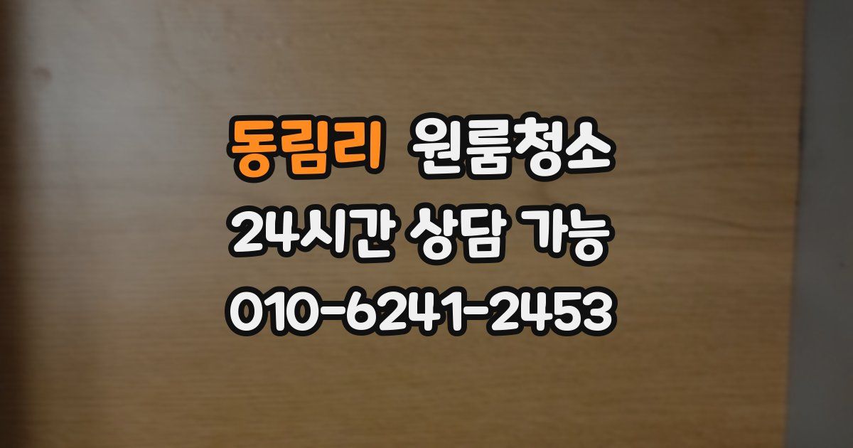 동림리 입주청소