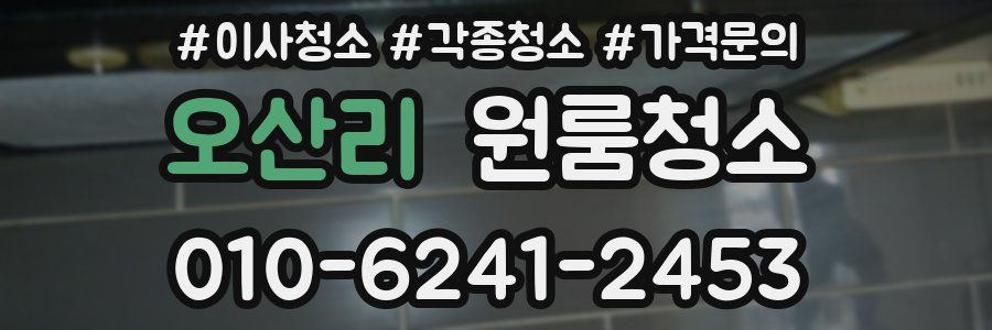 오산리 이사청소