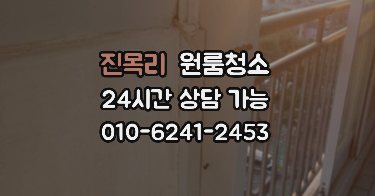 진목리 입주청소