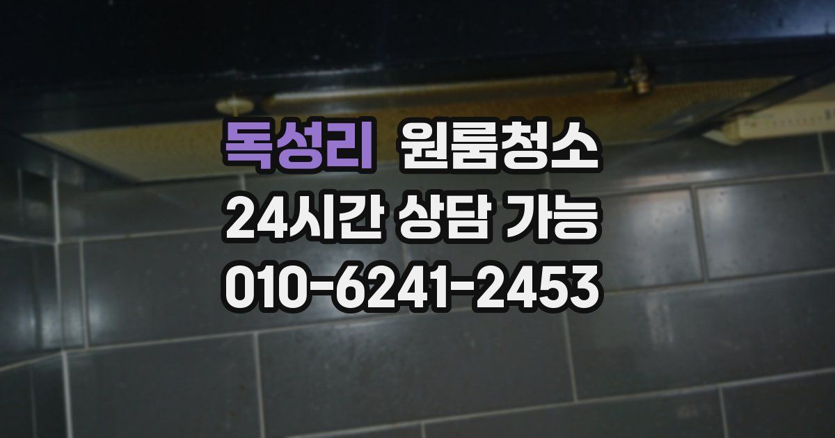 독성리 입주청소