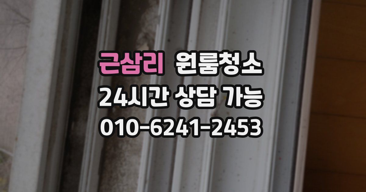 근삼리 입주청소