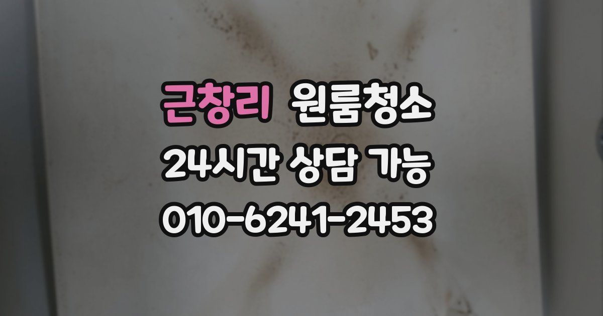 근창리 입주청소