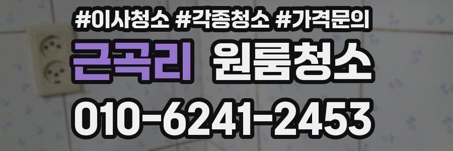 근곡리 이사청소