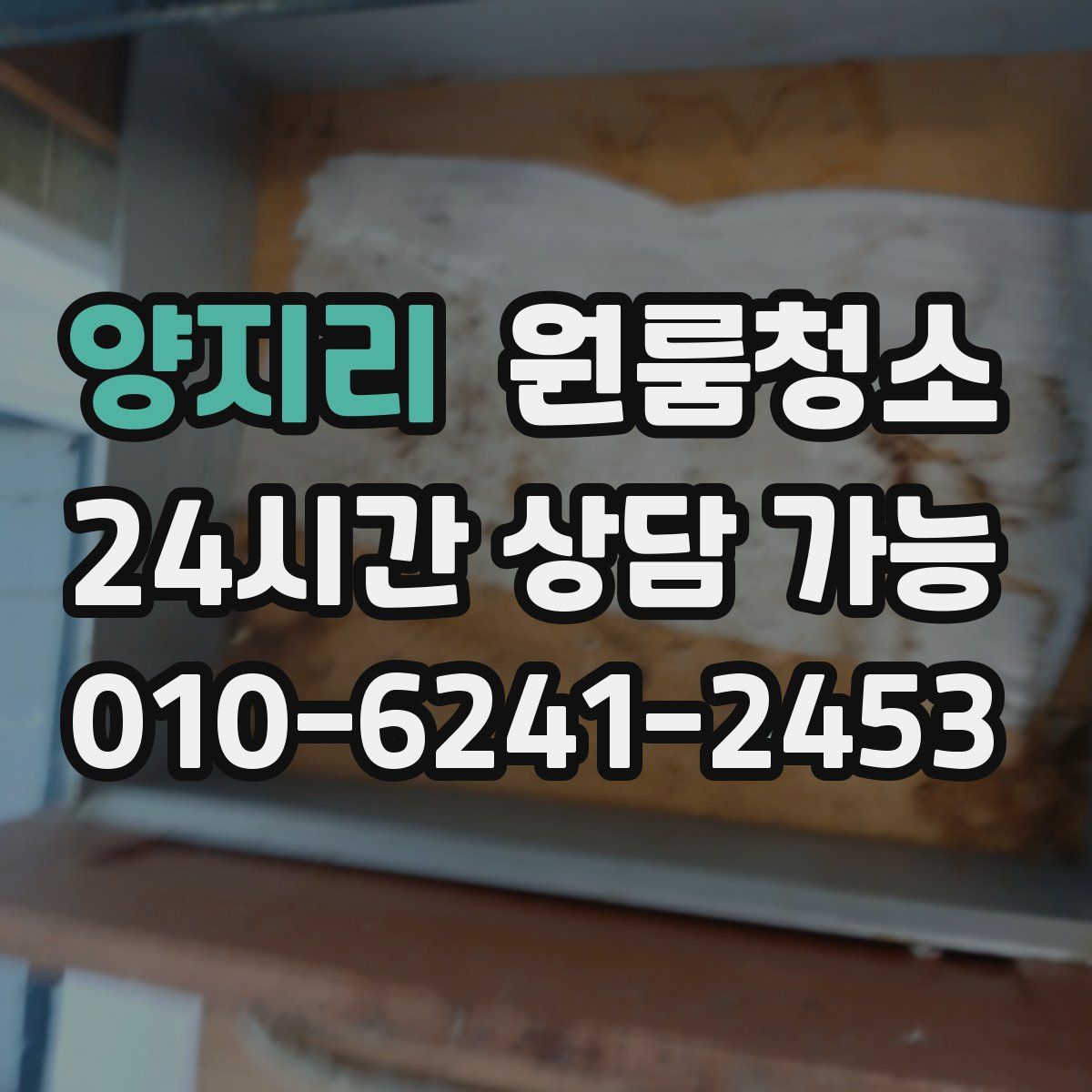 양지리 원룸청소