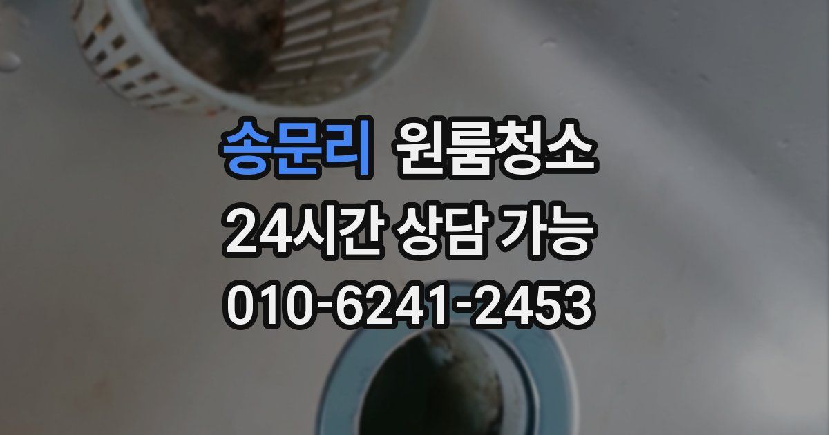 송문리 입주청소