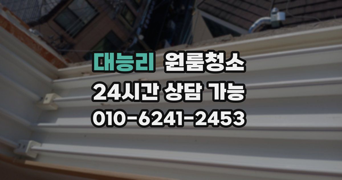 대능리 입주청소