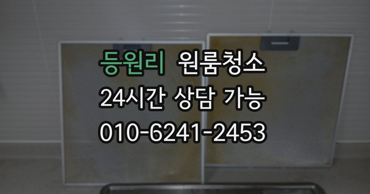 등원리 입주청소