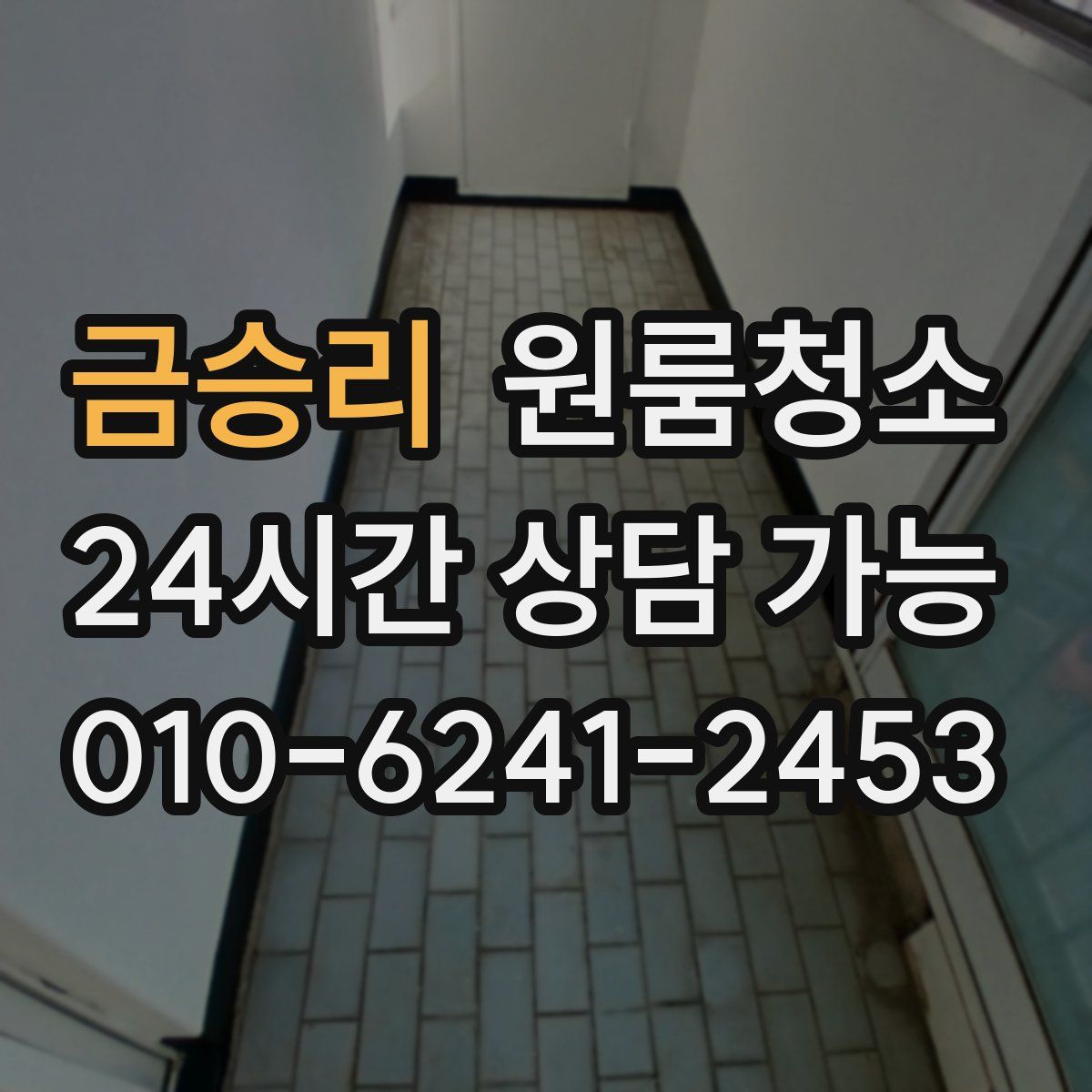 금승리 원룸청소