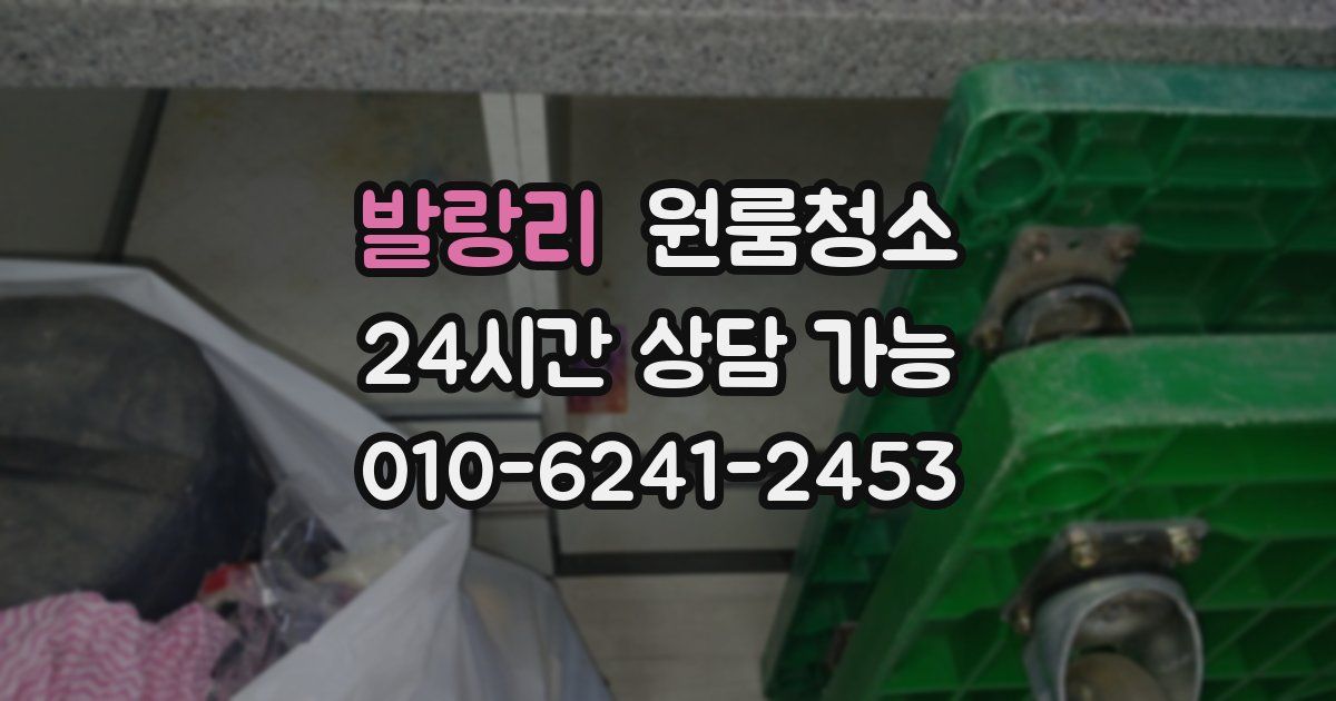 발랑리 입주청소
