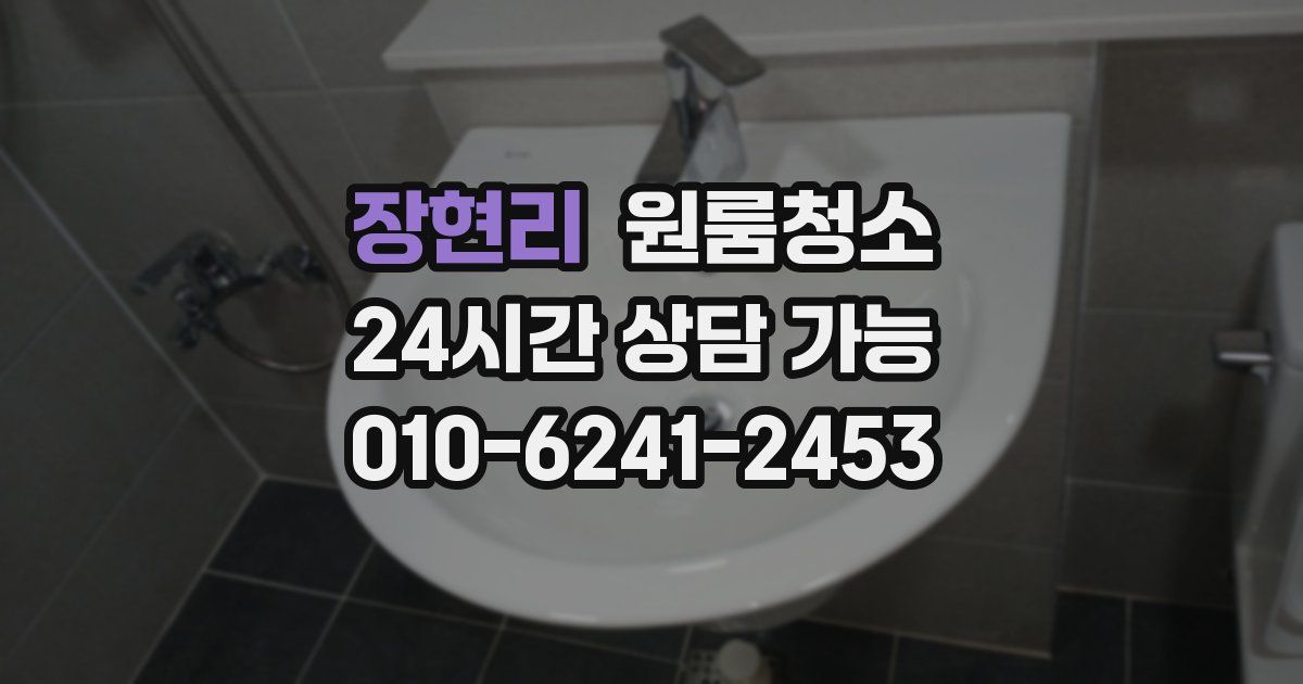 장현리 입주청소