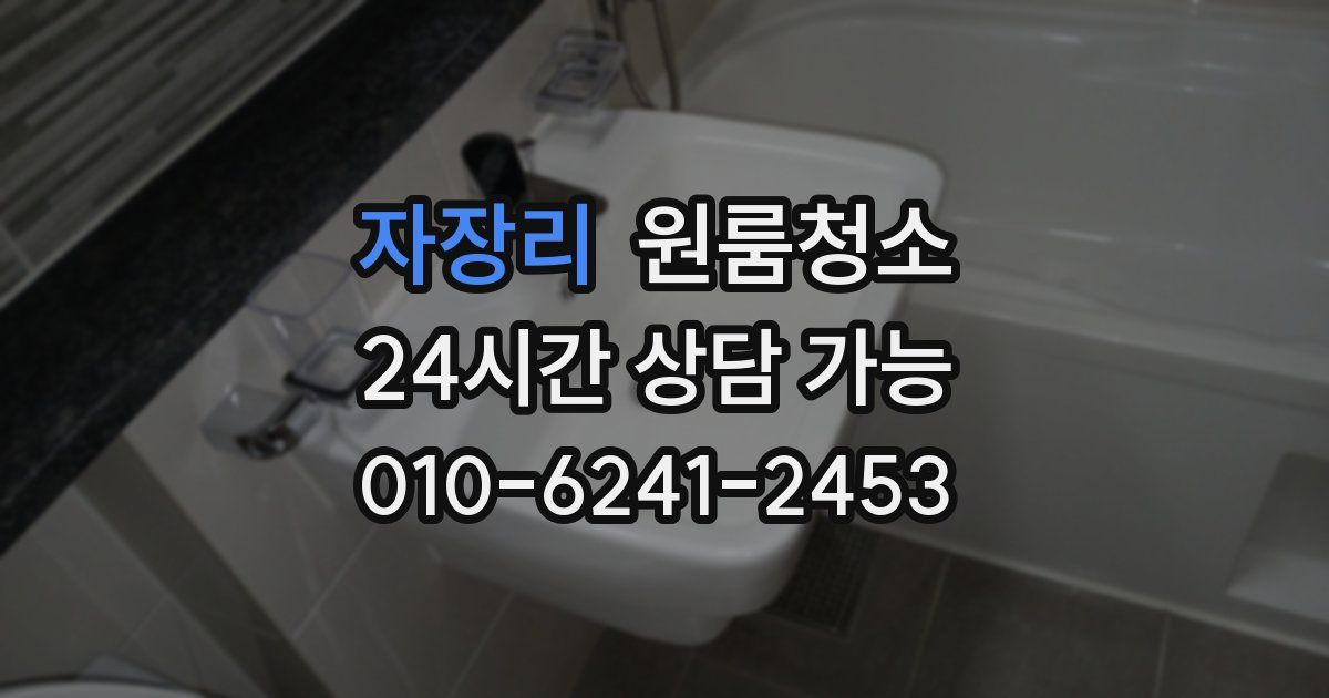 자장리 입주청소