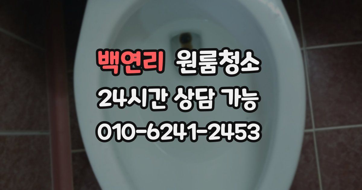 백연리 입주청소