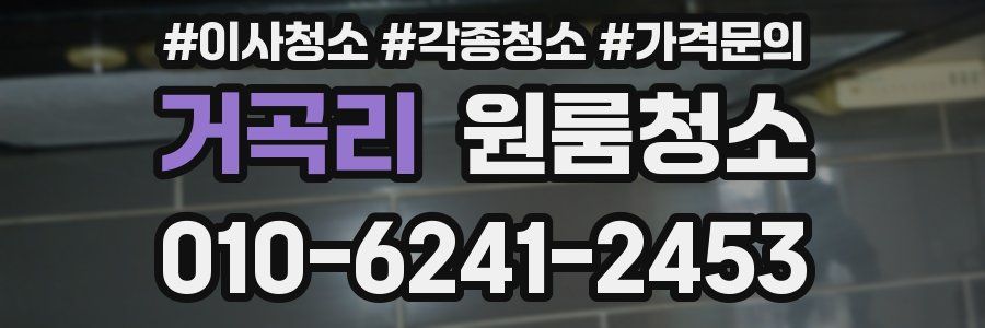 거곡리 이사청소