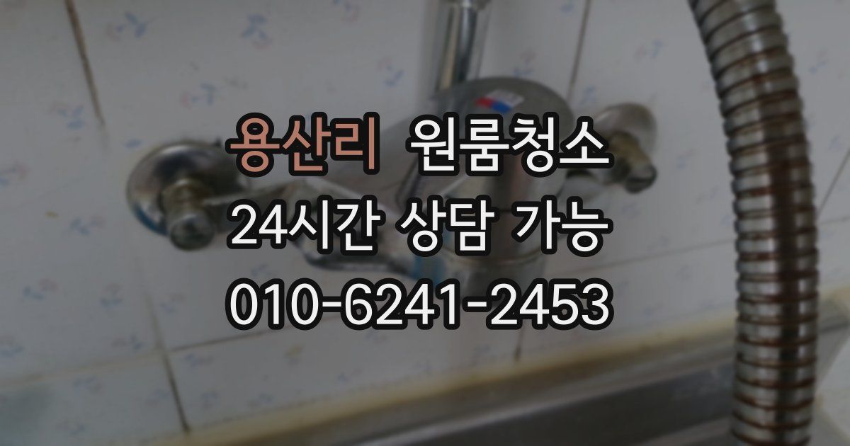 용산리 입주청소