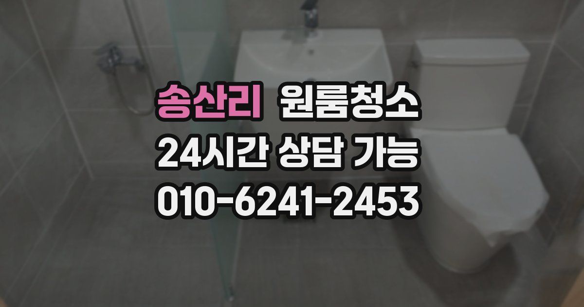 송산리 입주청소