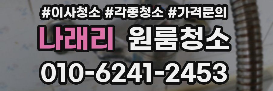 나래리 이사청소