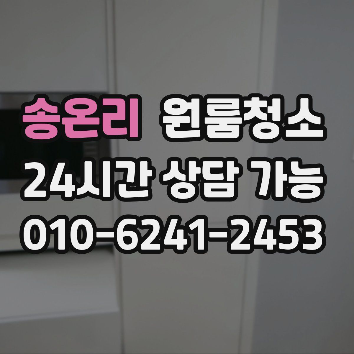 송온리 원룸청소