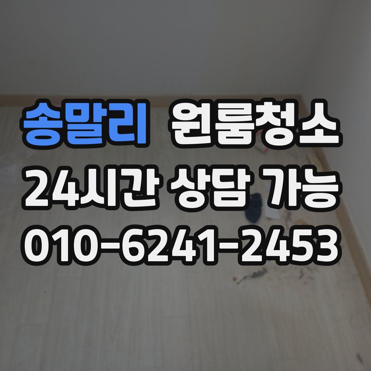 송말리 원룸청소