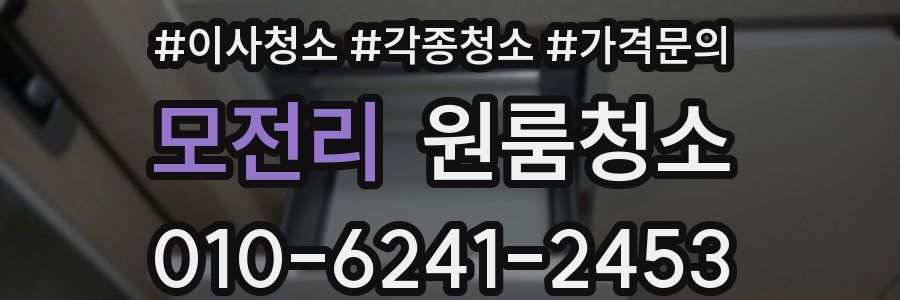 모전리 이사청소