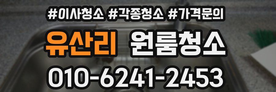 유산리 이사청소