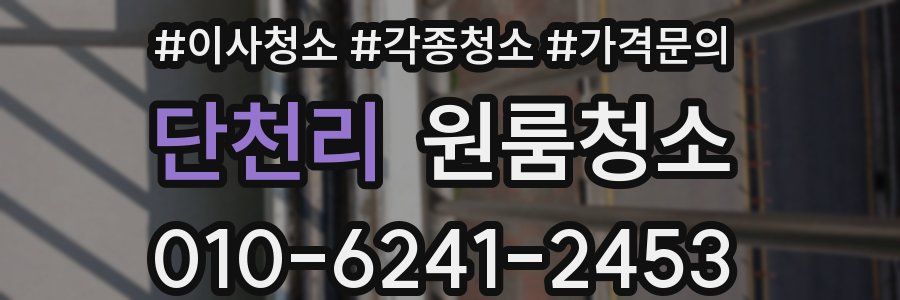 단천리 이사청소