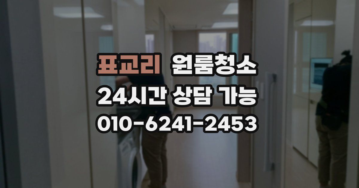 표교리 입주청소