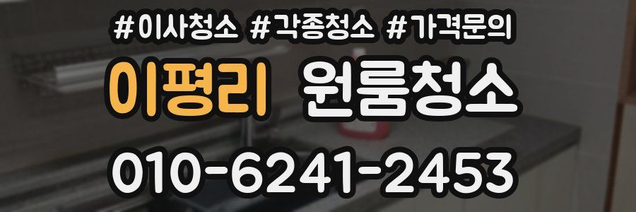 이평리 이사청소