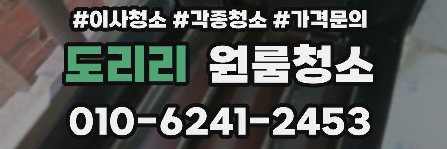 도리리 이사청소