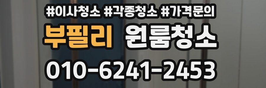 부필리 이사청소