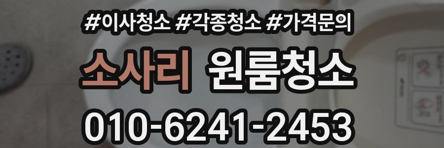 소사리 이사청소