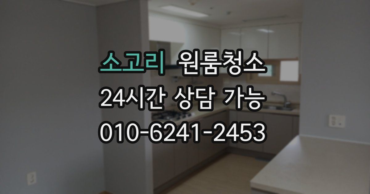 소고리 입주청소