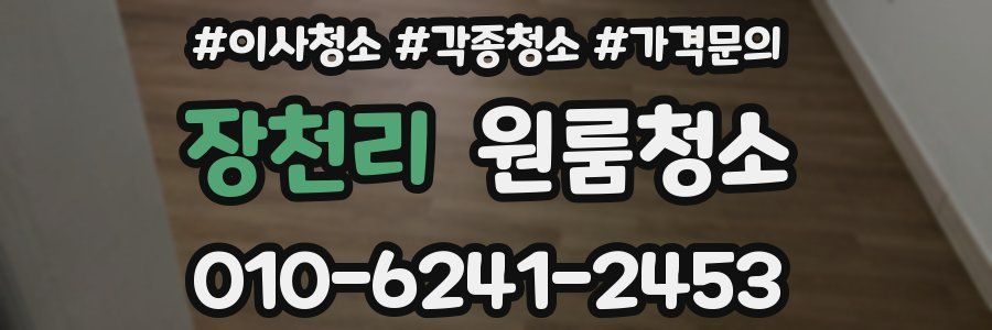 장천리 이사청소